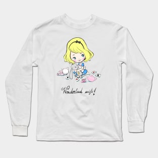 Wonderland exists Long Sleeve T-Shirt